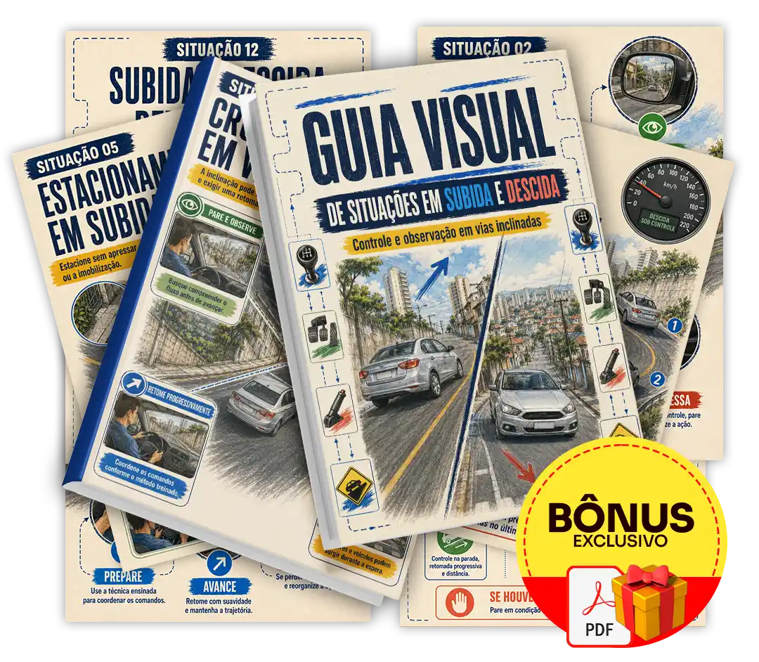 Guia Visual de Situações em Subida e Descida